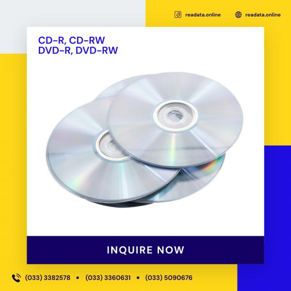 Blank CD DVD from Readata Enterprises