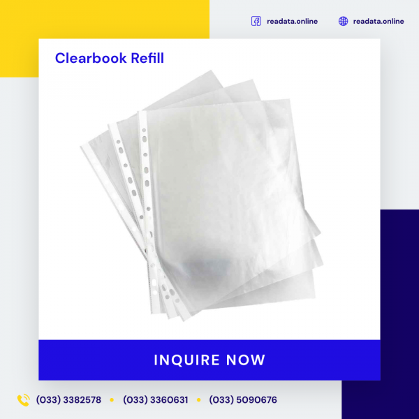 Clearbook Refill from Readata Enterprises